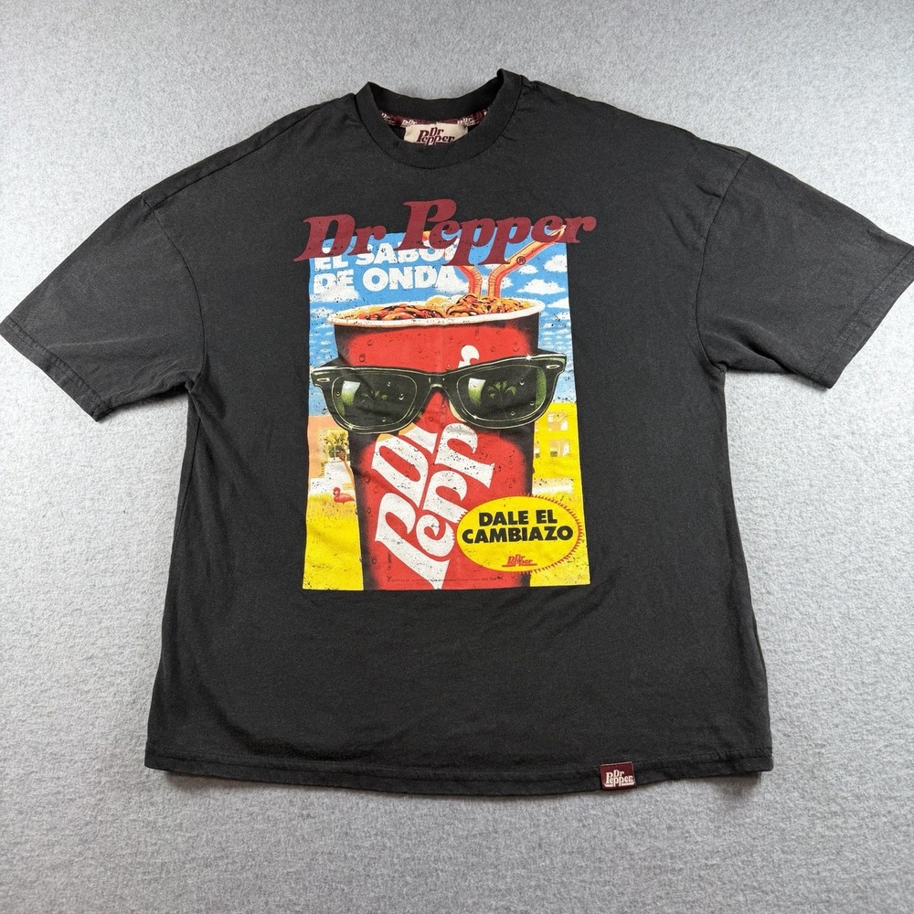 Dr Pepper T Shirt Small S Retro Graphic Makes World Taste Better Y2K Whimsigoth